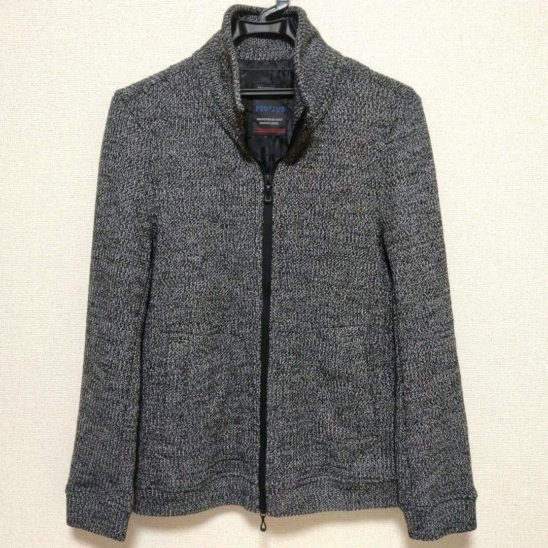 ニコルクラブフォーメン　スタンドカラージップアップジャケットブルゾン