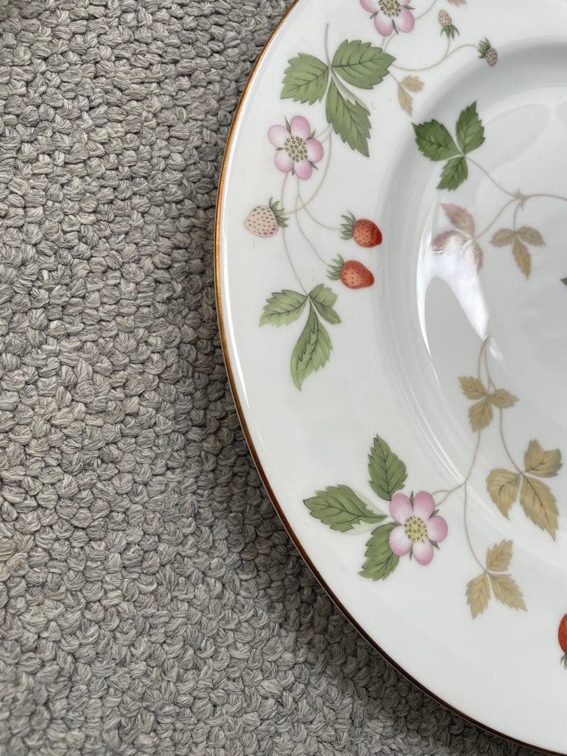 ウェッジウッド　ワイルドストロベリー　27cmプレート　6枚セット