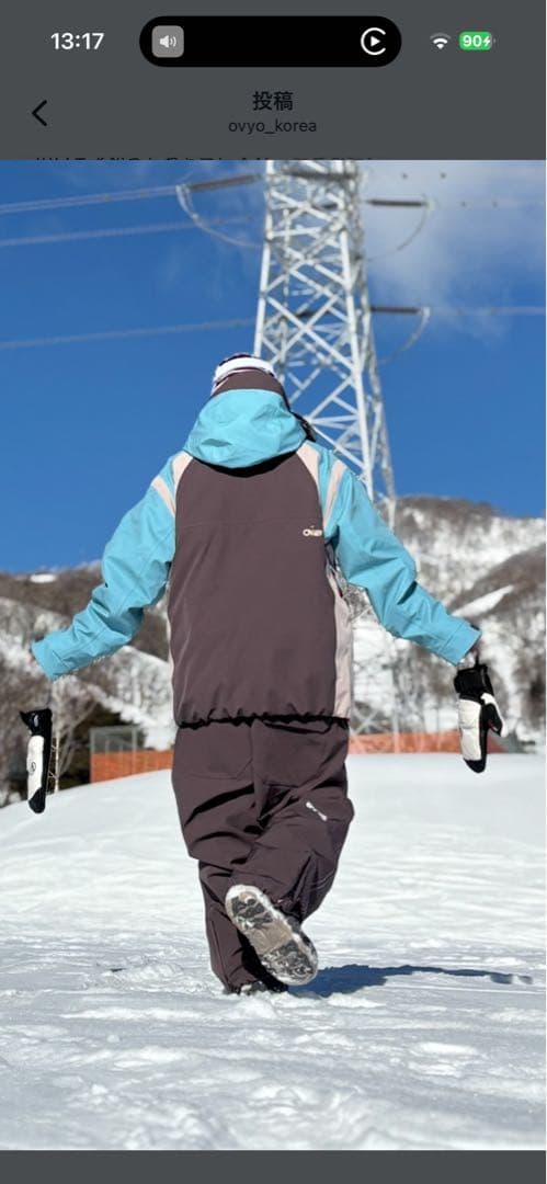 25-26 OVYO スノーボード ウェア