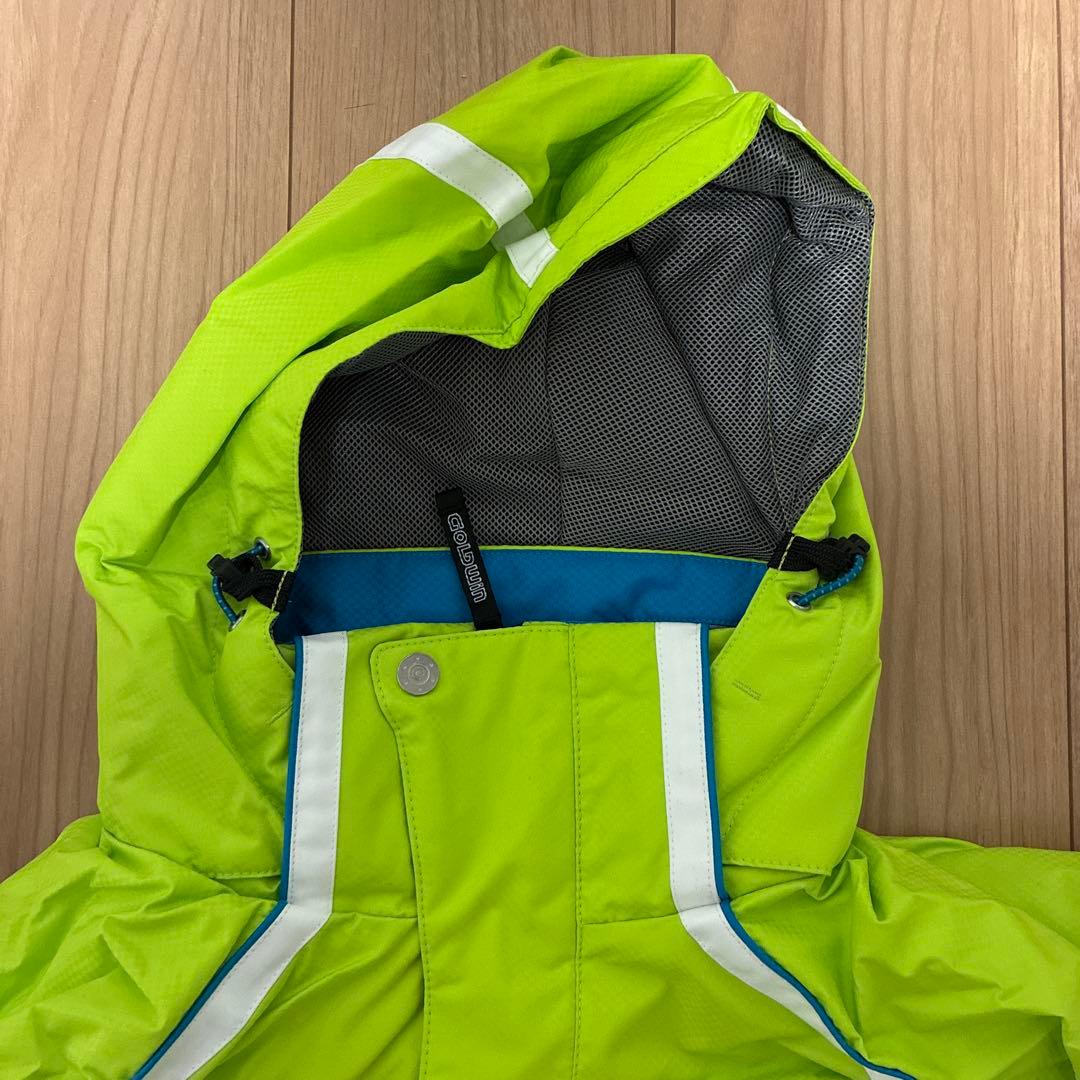 GOLDWIN スキーウェア上下セット　XL ライム×ブラック　手袋付き
