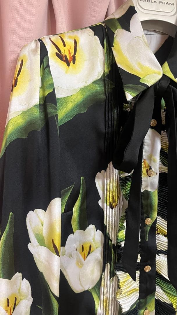 sov.フラワープリントブラウス　36