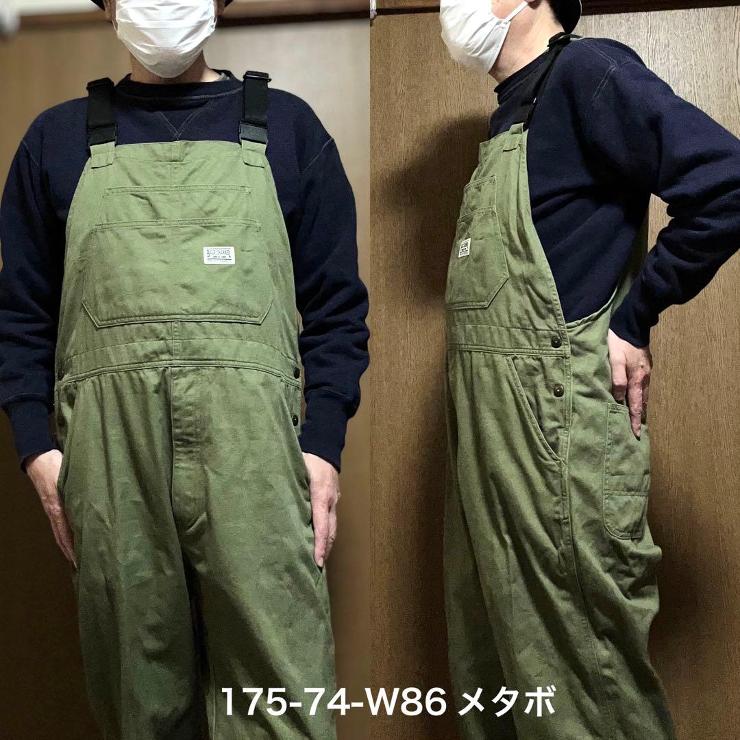 Lサイズ！日本製 Back Channelバックチャンネル古着オーバーオール