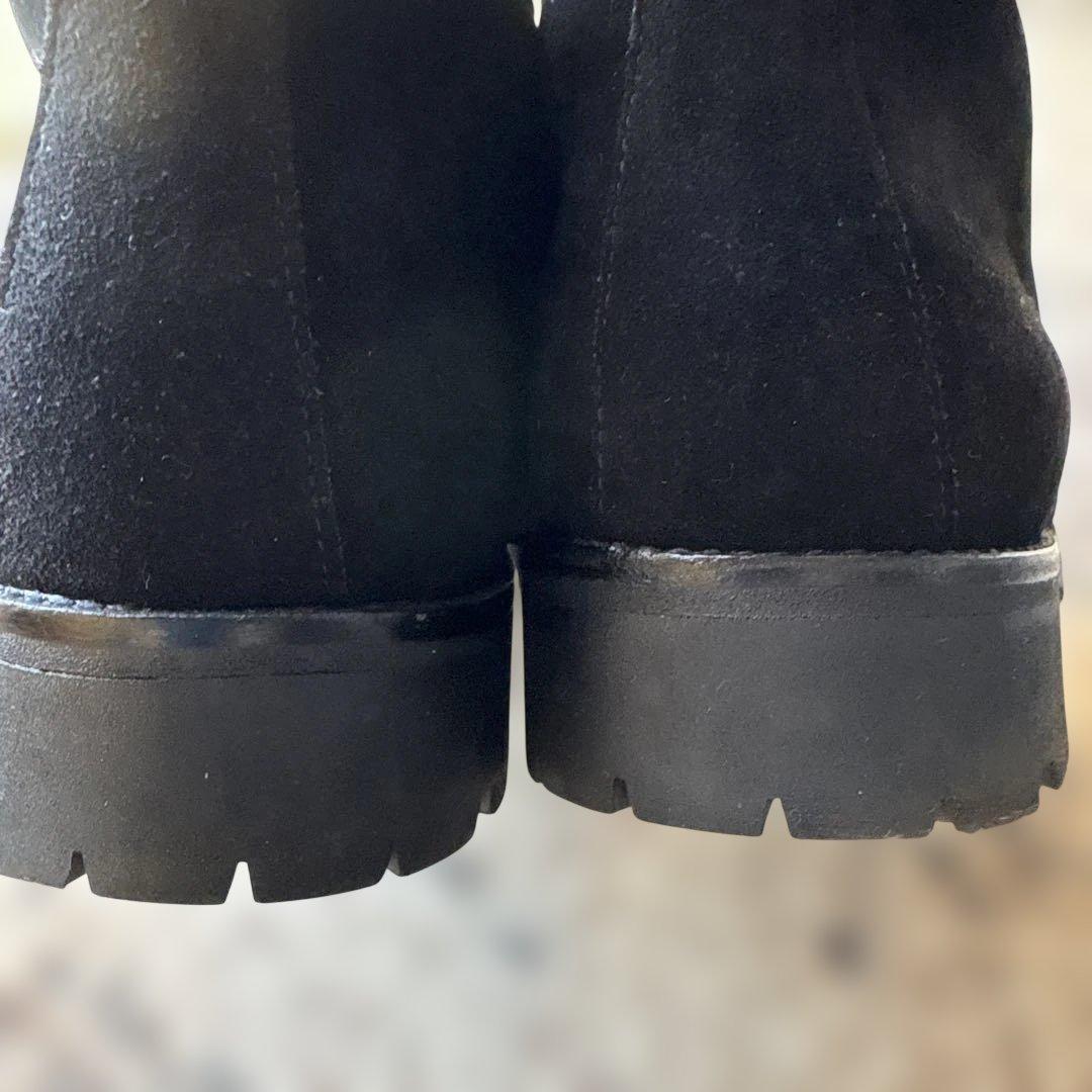 GUCCI ホースビット　フーディ　ブーツ　スエード 38 1/2