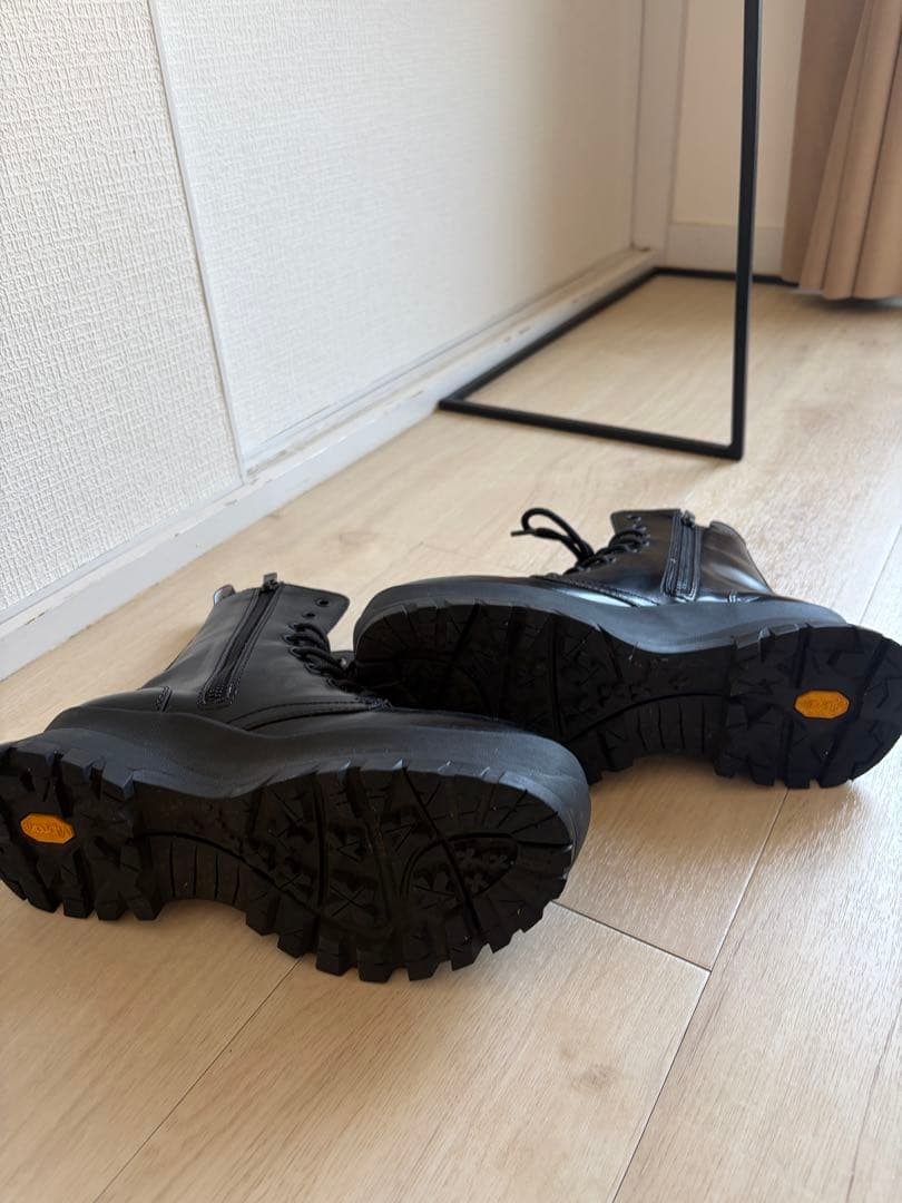 美品　スタイルアップ　ステラマッカートニー ブーツ　厚底　Vibram 24