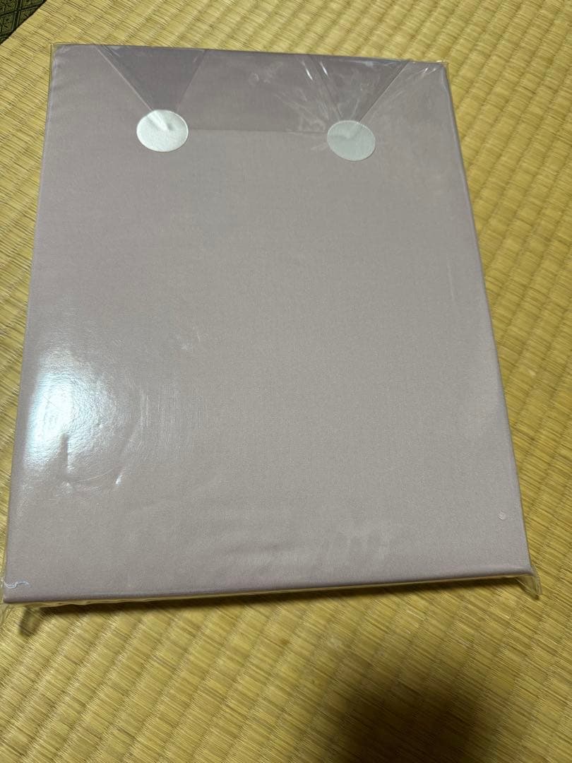 大塚家具 掛け布団カバー、綿、紫 日本製 贅沢品
