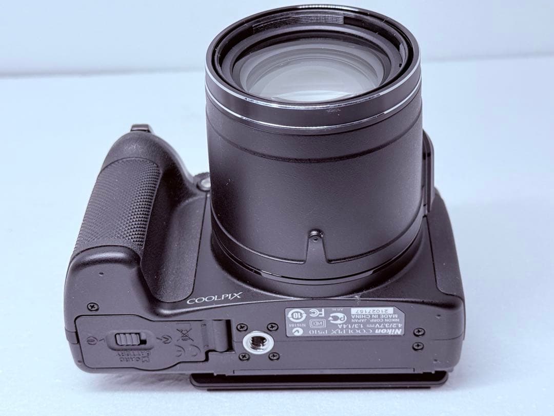 Nikon COOLPIX P510 ブラック 動作確認済 付属品豊富 デジカメ
