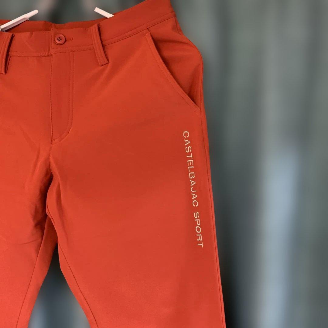 CASTELBAJAC SPORT オレンジパンツ　ウエスト82cm股下90cm