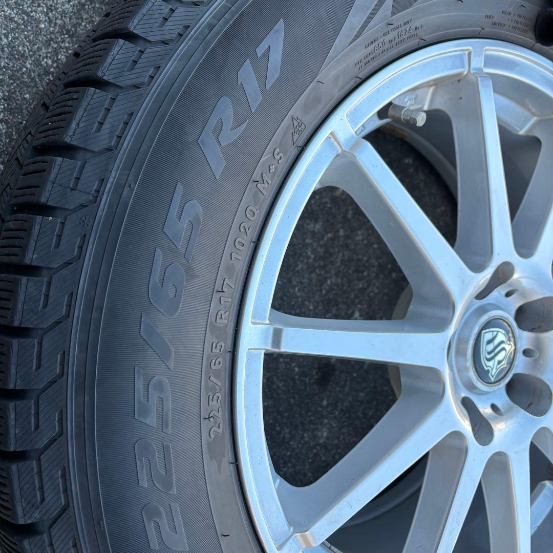 【225/65R17】ピレリ スタッドレス アルミ付4本 2019年製