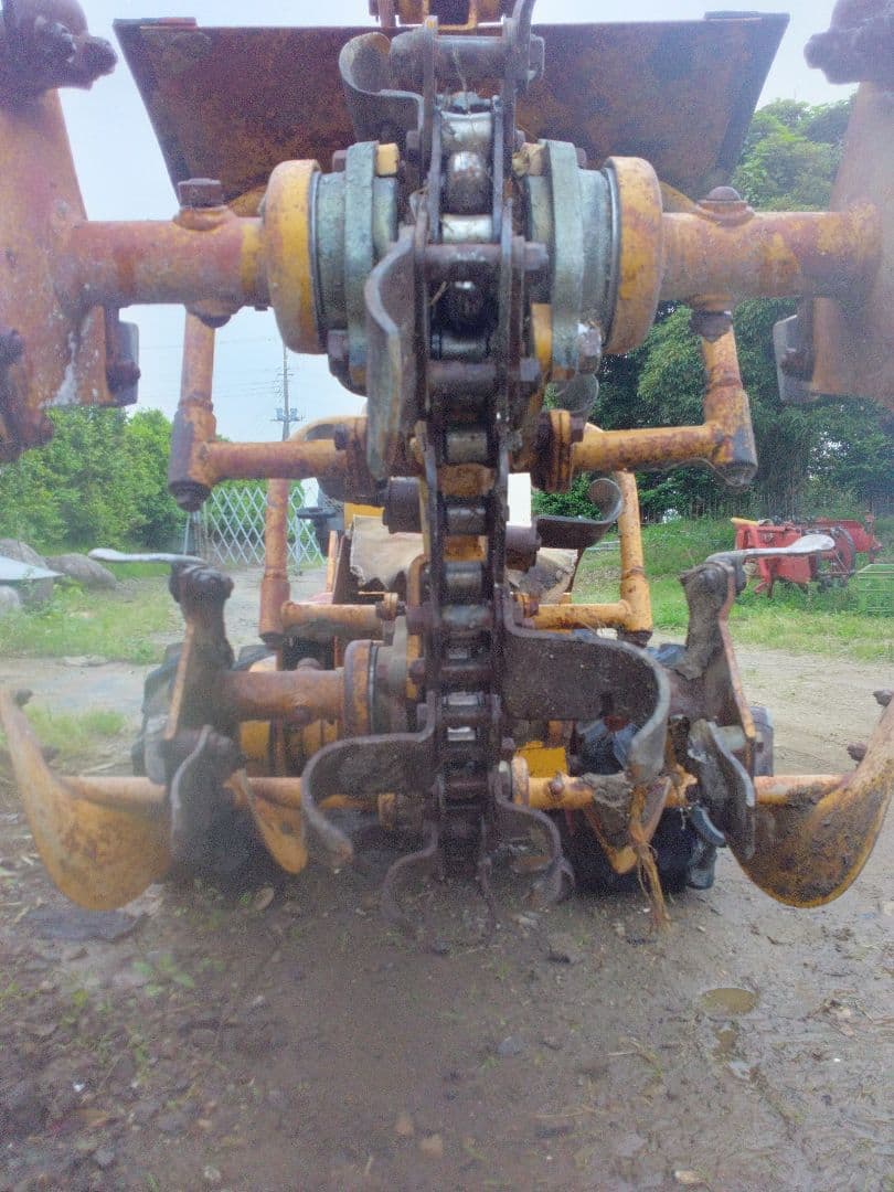 蟹信丸さん専用❗共栄社 バロネス トレンチャーTL-52 溝掘り機(ガソリン)