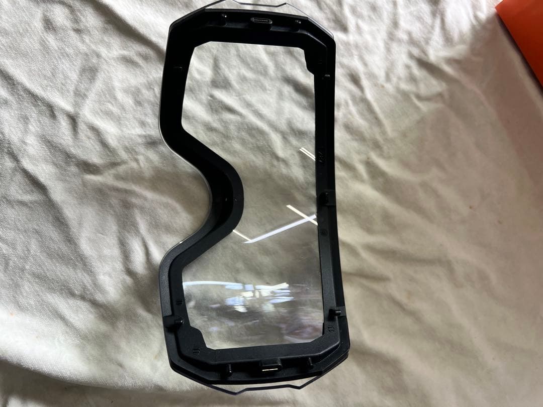 Abom HEET Goggle Flash Green Mirror エーボム