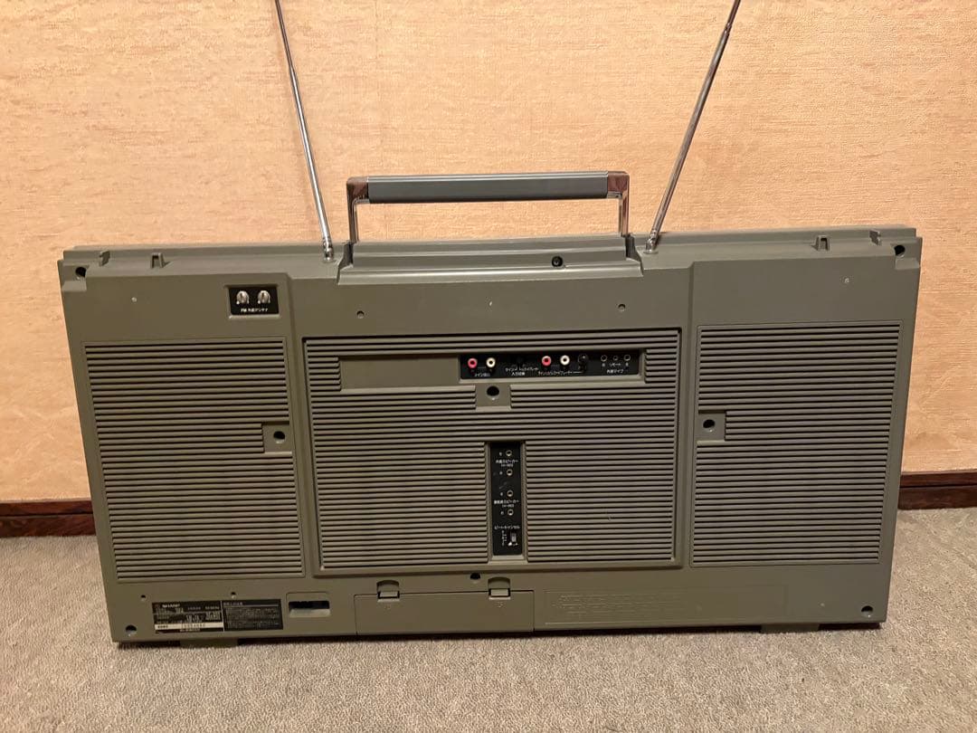 ちょうSHARP GF-909 ラジカセ