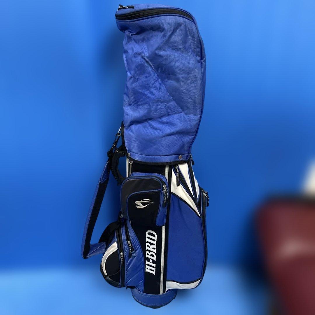 H-BRID ゴルフバッグ 青