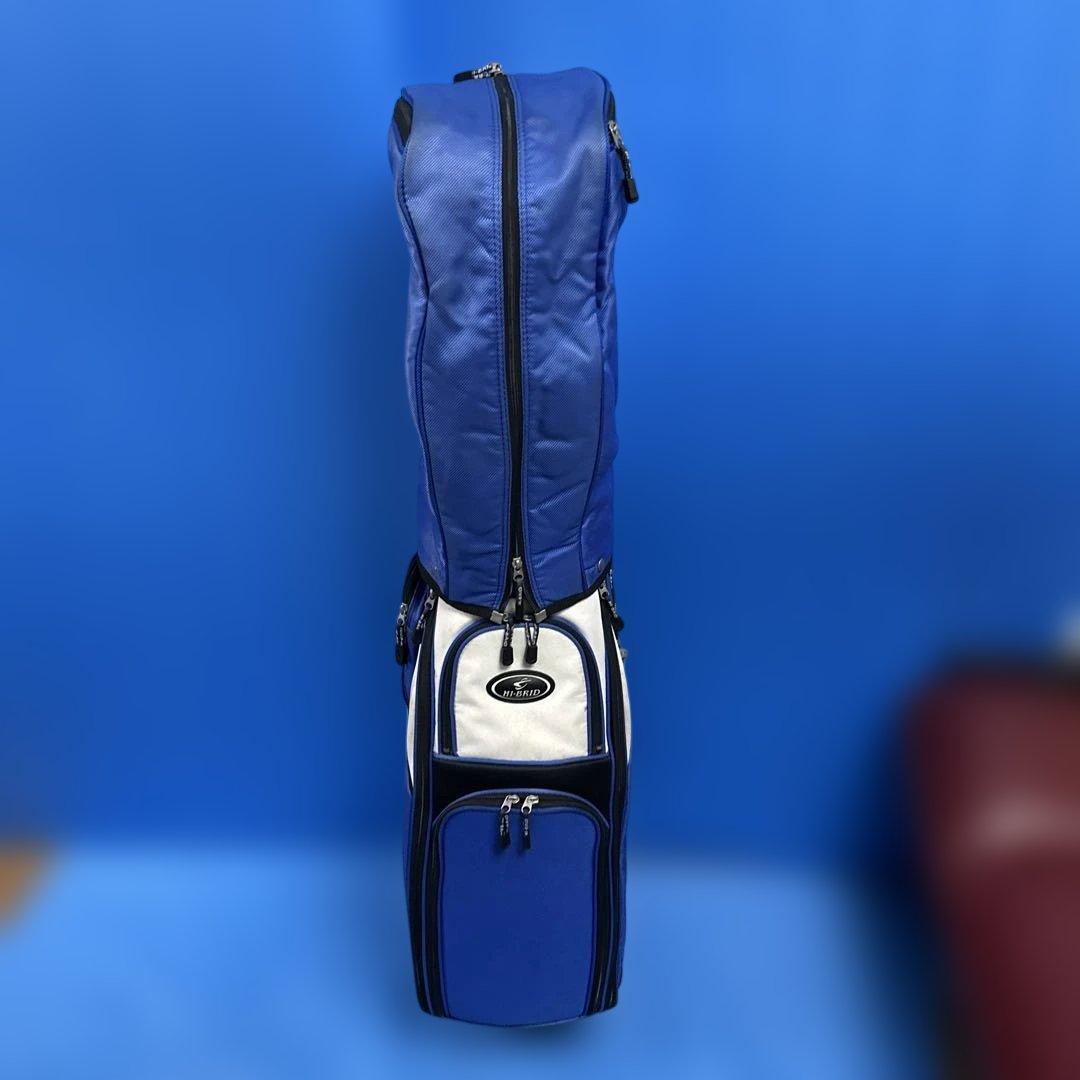 H-BRID ゴルフバッグ 青
