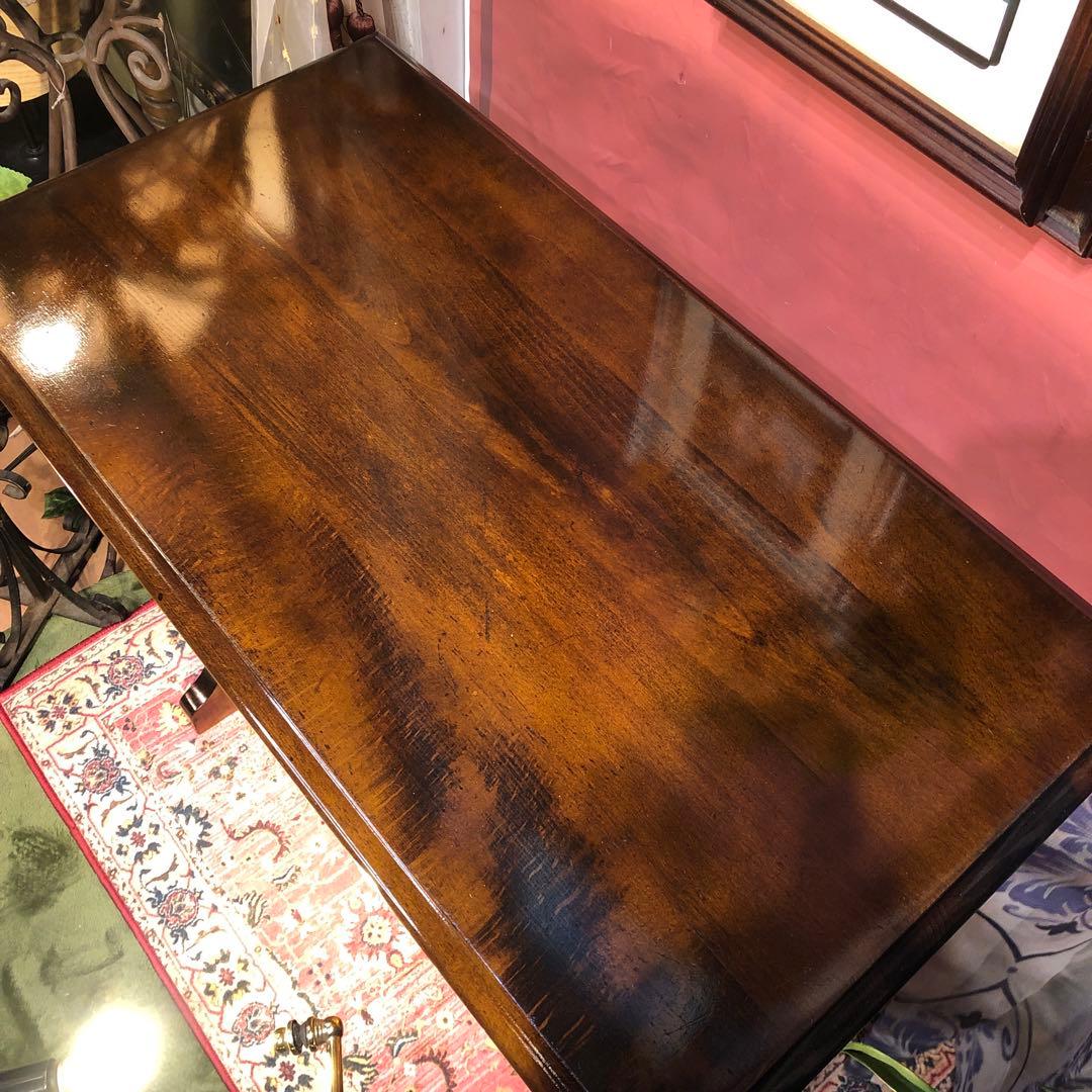 美品　カリモク　ヴィンテージ　コロニアル サイドテーブル