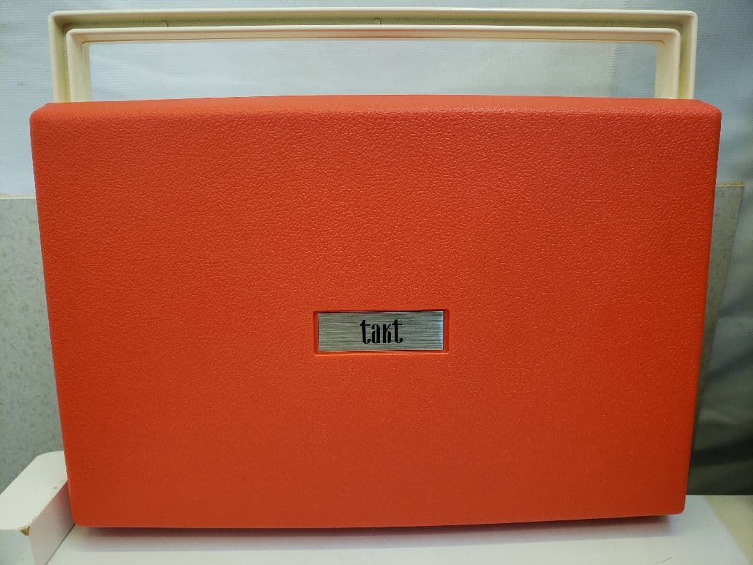 takt タクト TP-33 ポータブル レコード プレイヤー 50hz専用