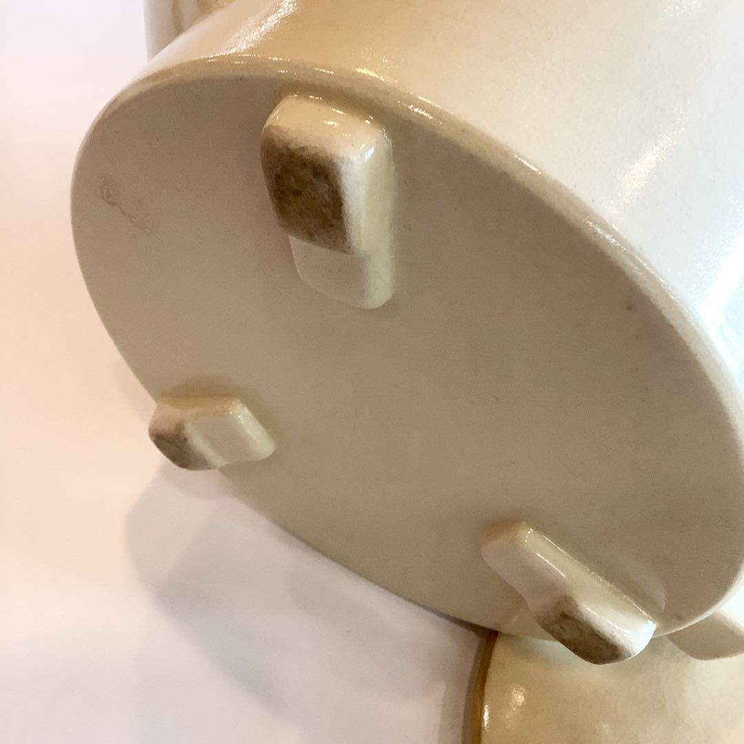 【茶道具】仁清写花丸紋　水注　泉山窯