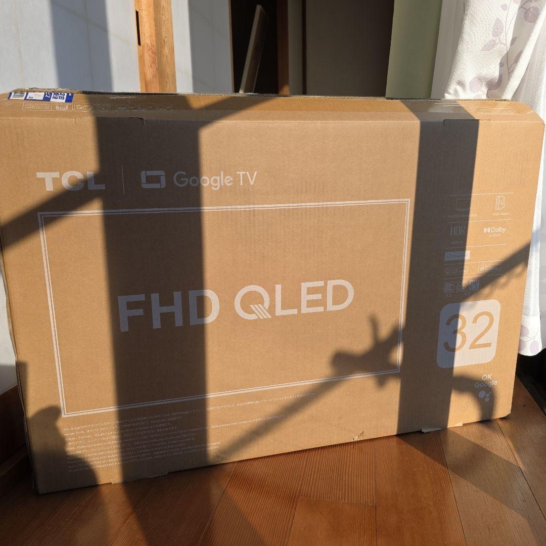 ほぼ新品 TCL テレビ 32V型 量子ドット