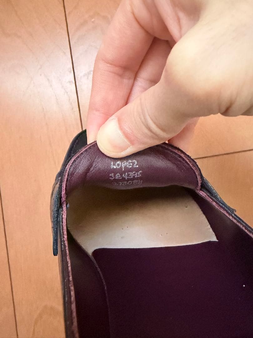 K*様 オーダー品 ジョンロブ ロペス LOPES 5E コンビ ネイビー ブラ