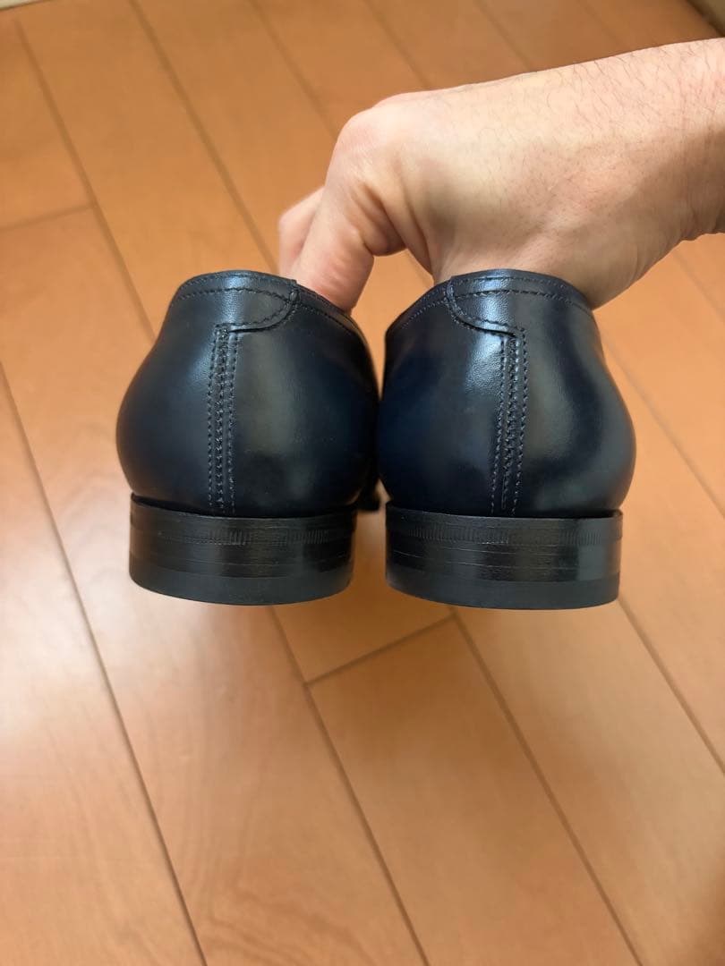 K*様 オーダー品 ジョンロブ ロペス LOPES 5E コンビ ネイビー ブラ