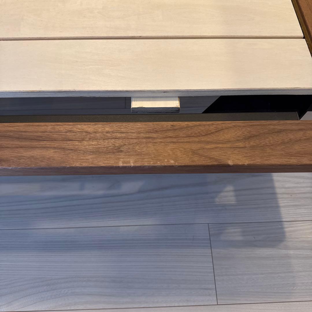 【オンドルセク】無印良品　木製ダブルベッドフレーム+足+ヘッド