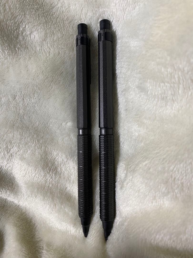 【限定色ガンメタ】ぺんてる オレンズネロ 0.2/0.3 2本セット（要メンテ）