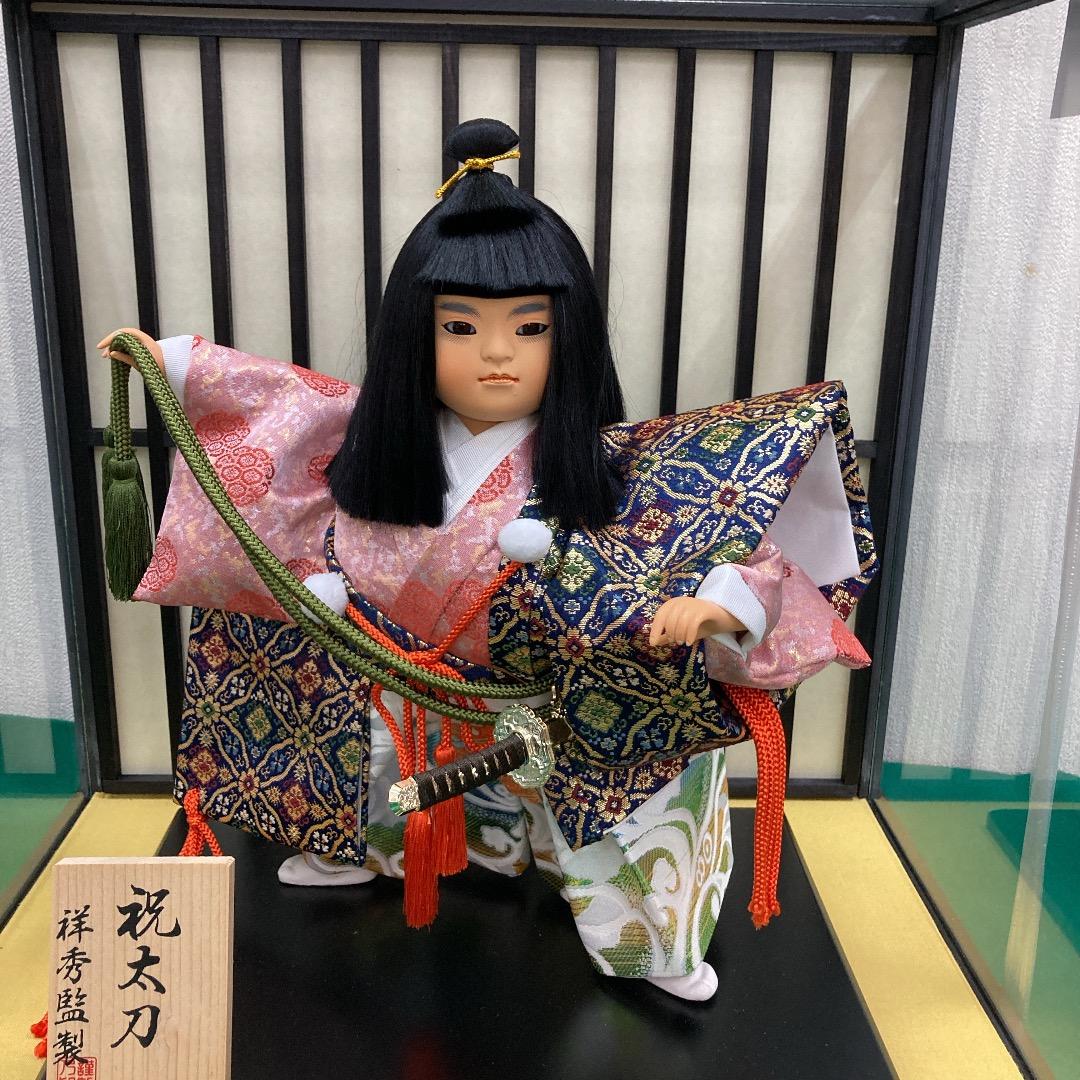 KS16 五月人形ケース　五月武者人形　7号祝太刀　五月初節句ケース