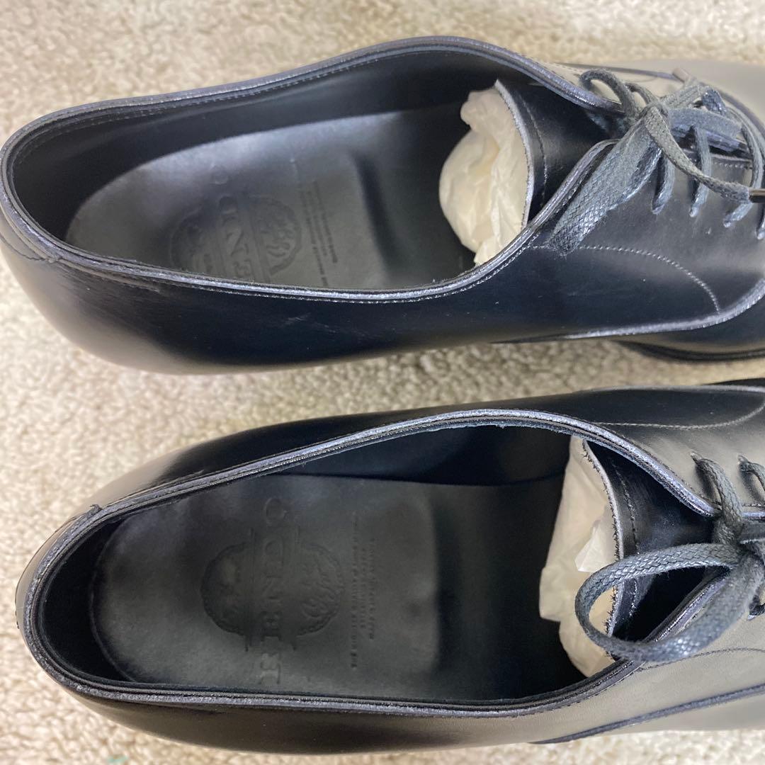 極美品 RENDO レンド 8451 Cap toe oxford レザー 8