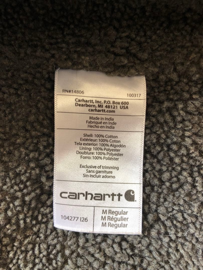 carhartt ボアベスト　M