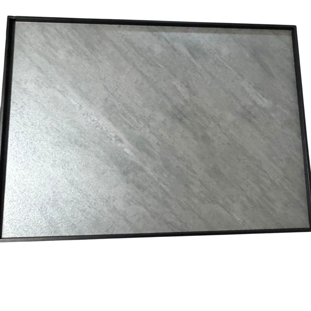 東谷 ネストローテーブル2個セット 大理石調×オーク