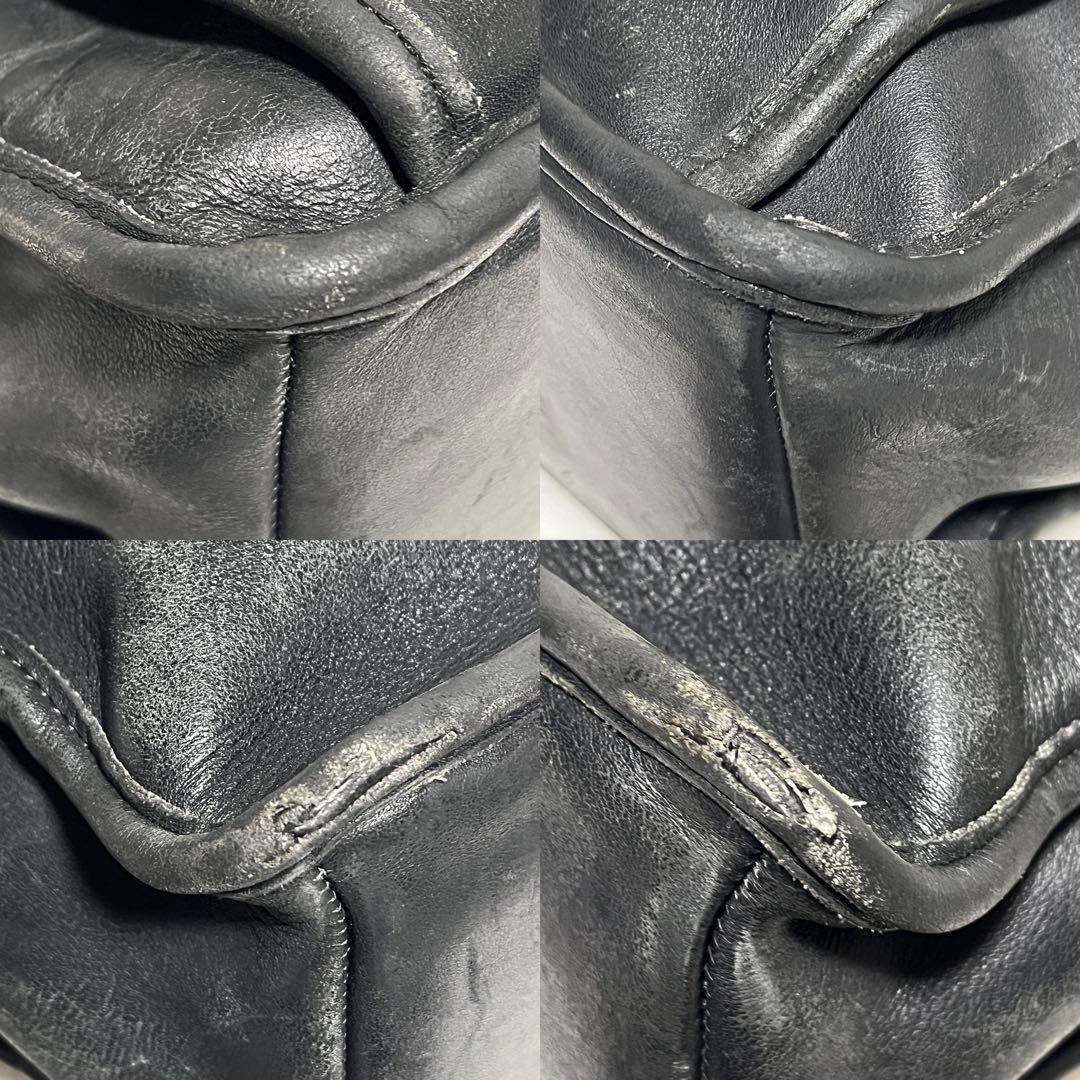 2WAY コーチ グラブタンレザー ビジネスバッグ ブラック B96