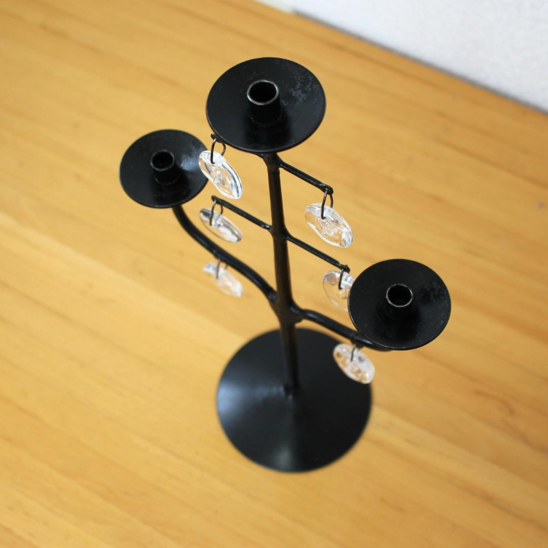 【刻印有】Erik Hoglund　エリックホグラン　ツリー型キャンドルスタンド