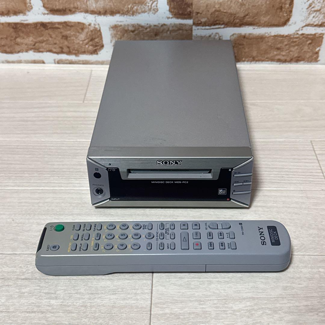 SONY MDデッキ MDS-PC2 動作品 録音　再生 名機