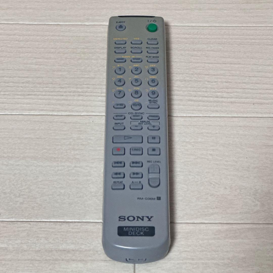 SONY MDデッキ MDS-PC2 動作品 録音　再生 名機