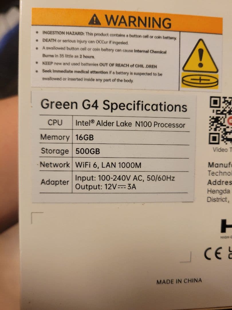 TRIGKEY G4 ミニPC 16GB 500GB