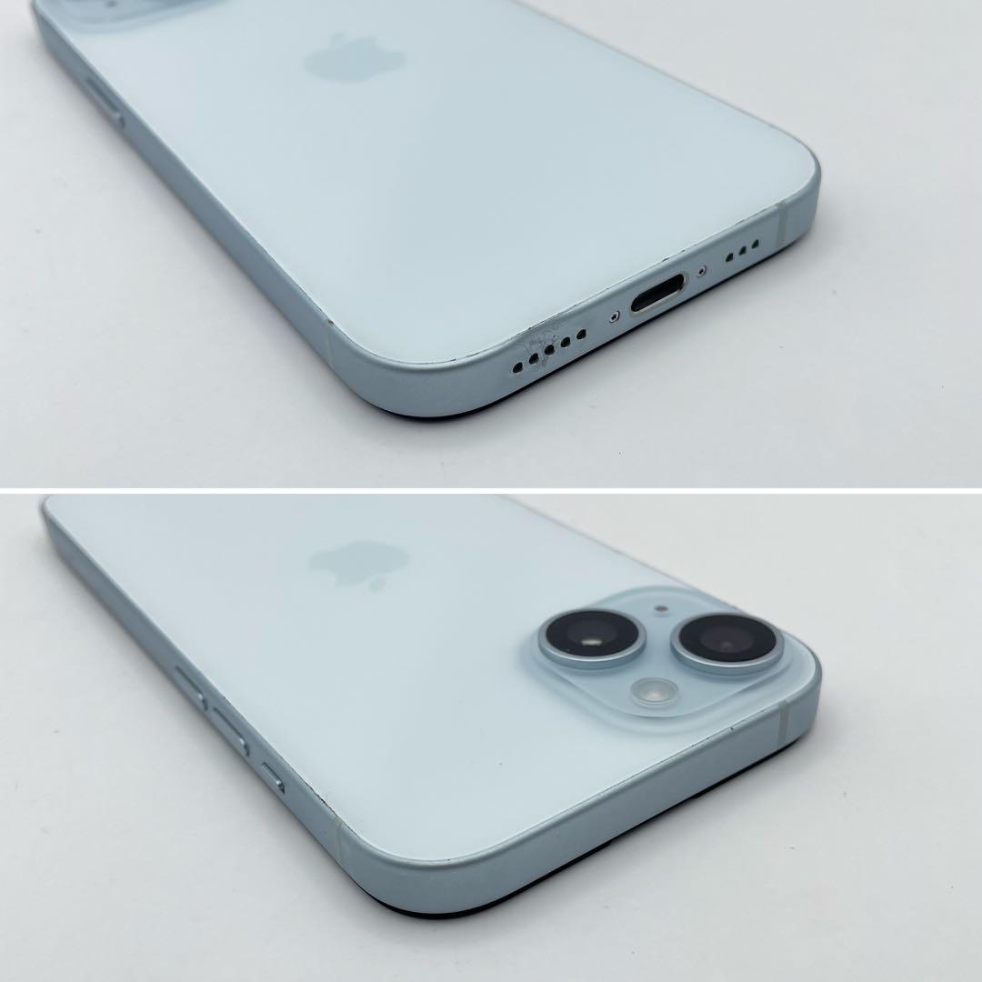 iPhone 15 128GB 大容量バッテリー新品100% SIMフリー