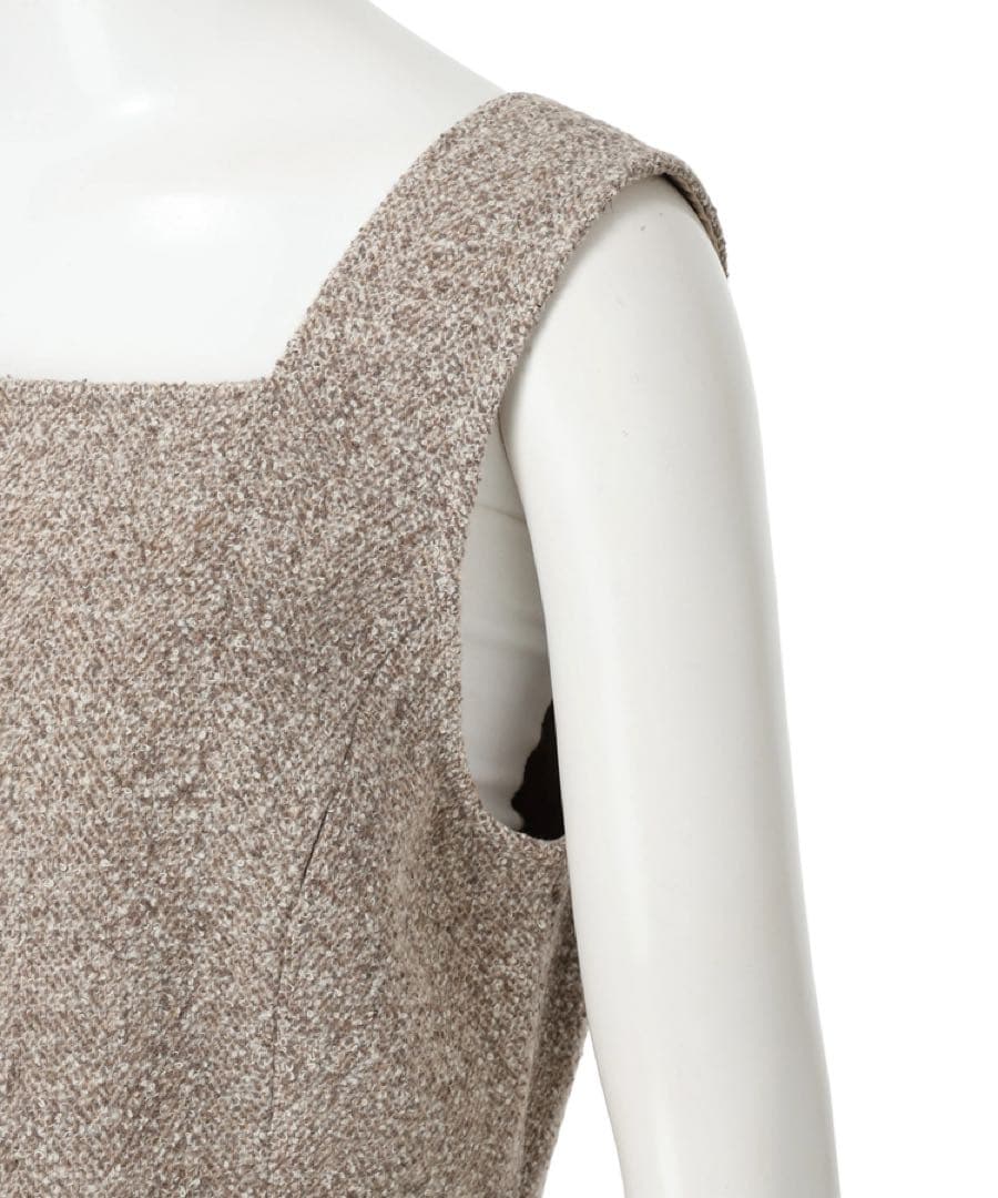 スクエアネックミニジャンスカ ワンピース アプワイザー・リッシェ