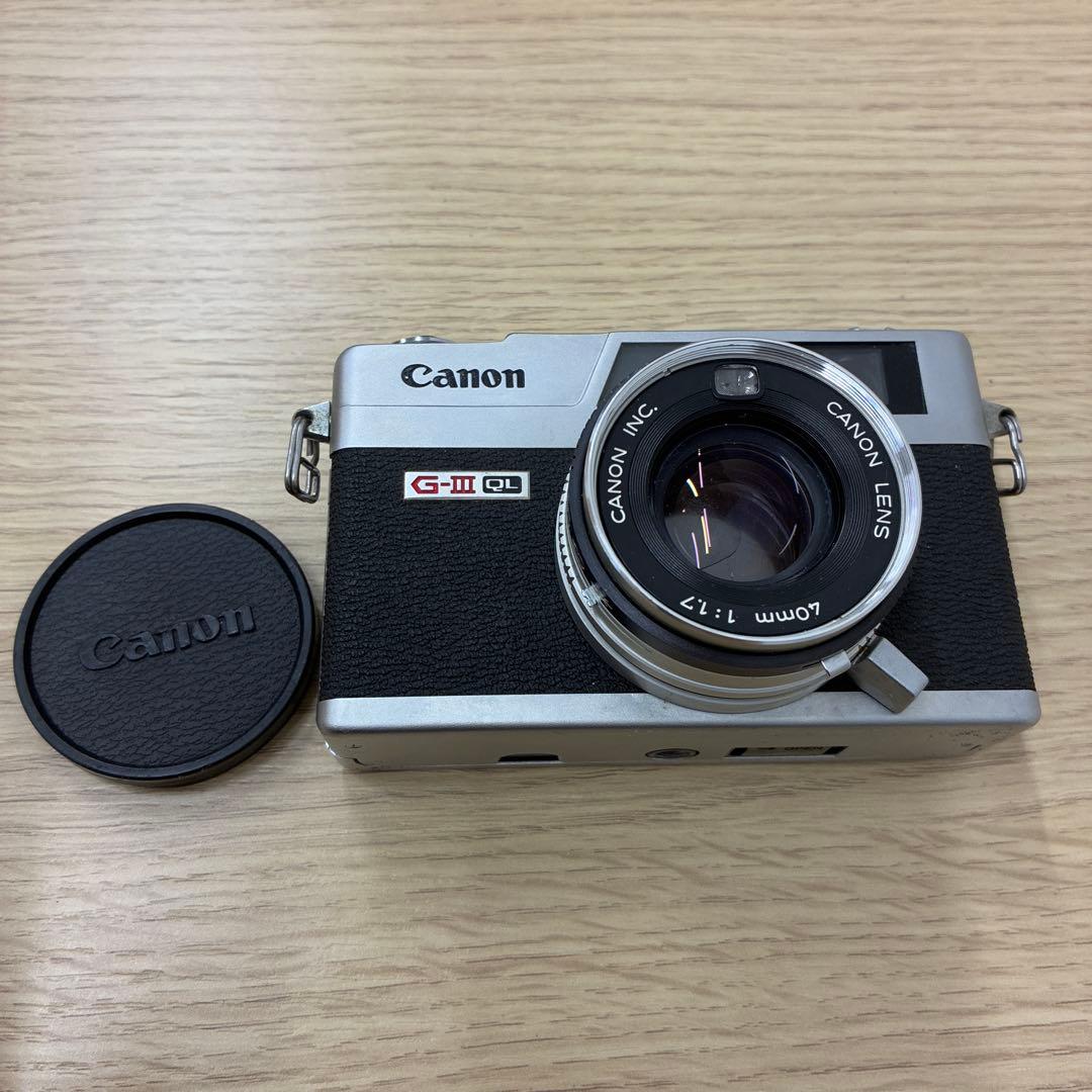 キヤノン Canon G-III QL フィルムカメラ 動作未確認 ジャンク