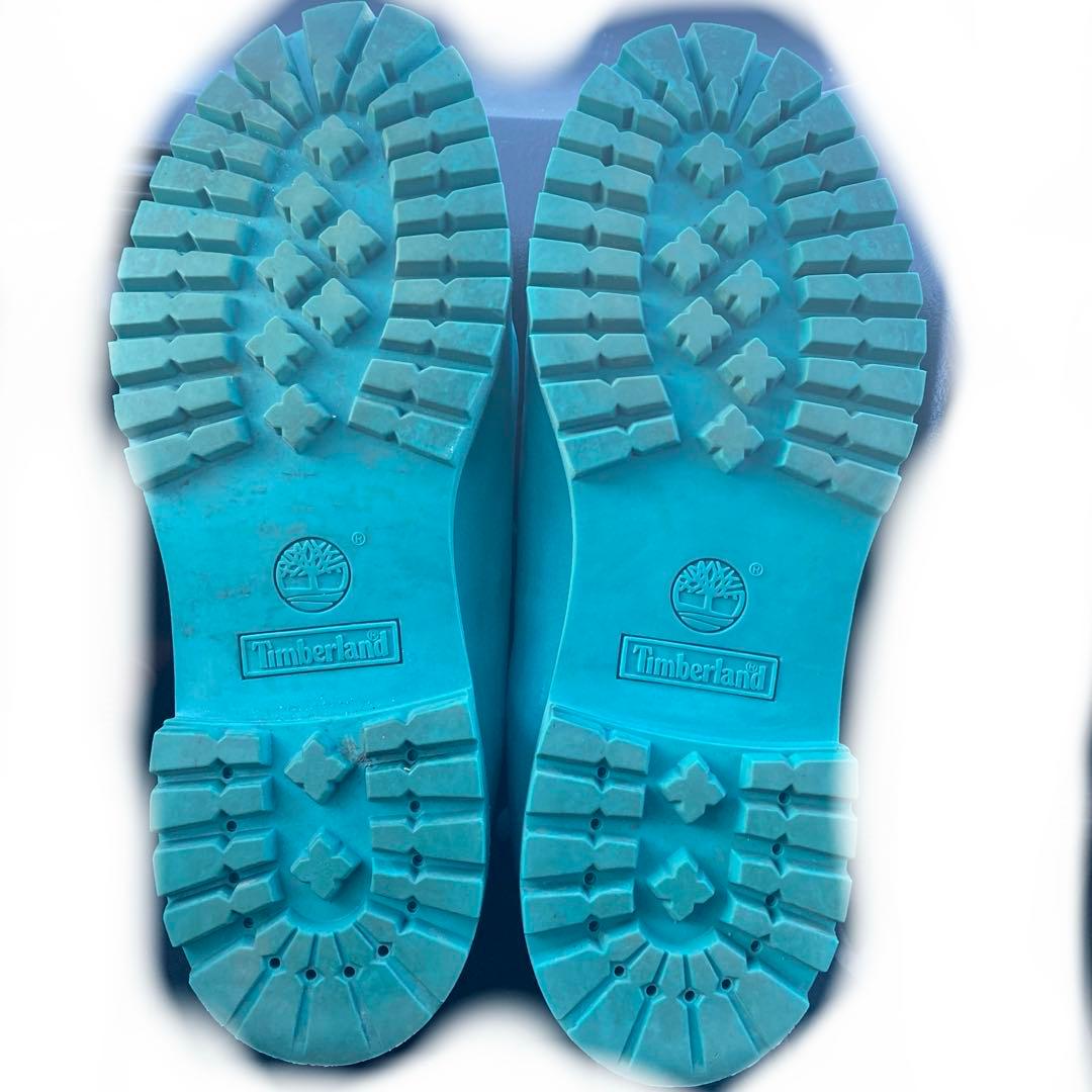 【レア】Timberland ブルーグリーン29cm メンズ 大きいサイズ