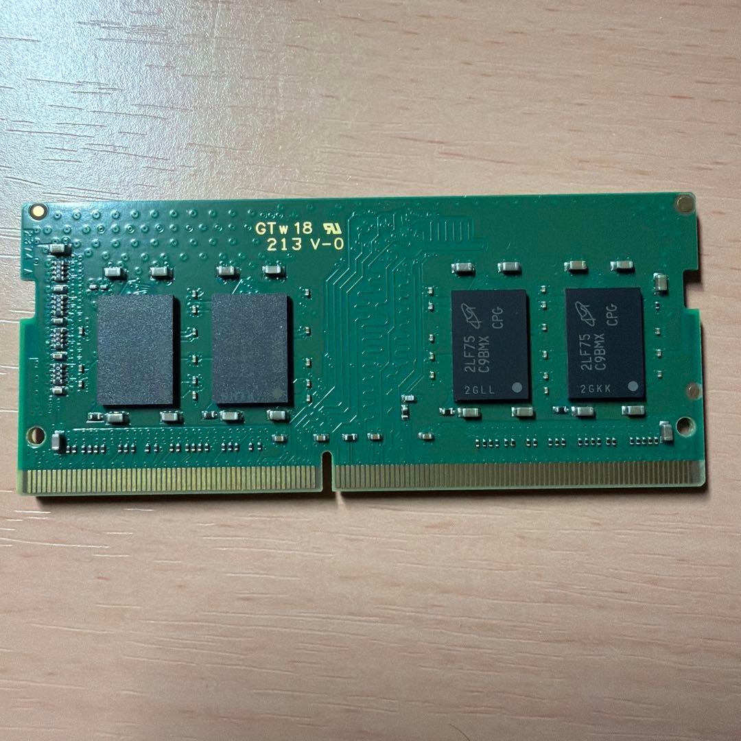 crucial 16GB DDR4-3200 SODIMM メモリ