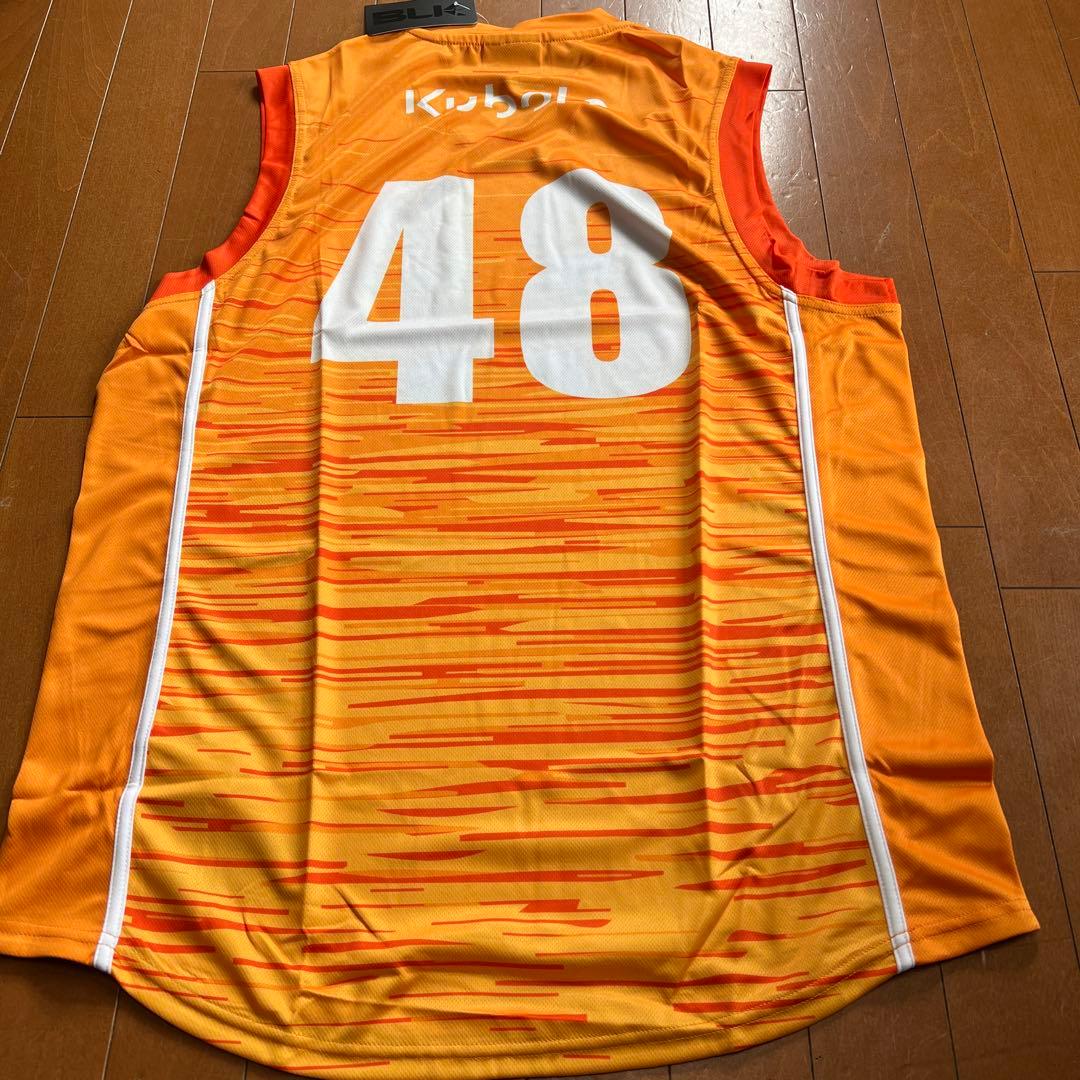 クボタスピアーズ#48マルコムマークス選手　ノースリーブ5XL