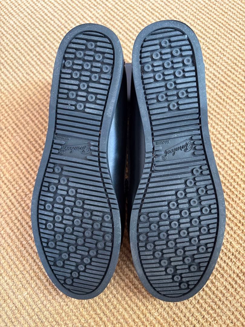 Paraboot ブラックレザー ローファー