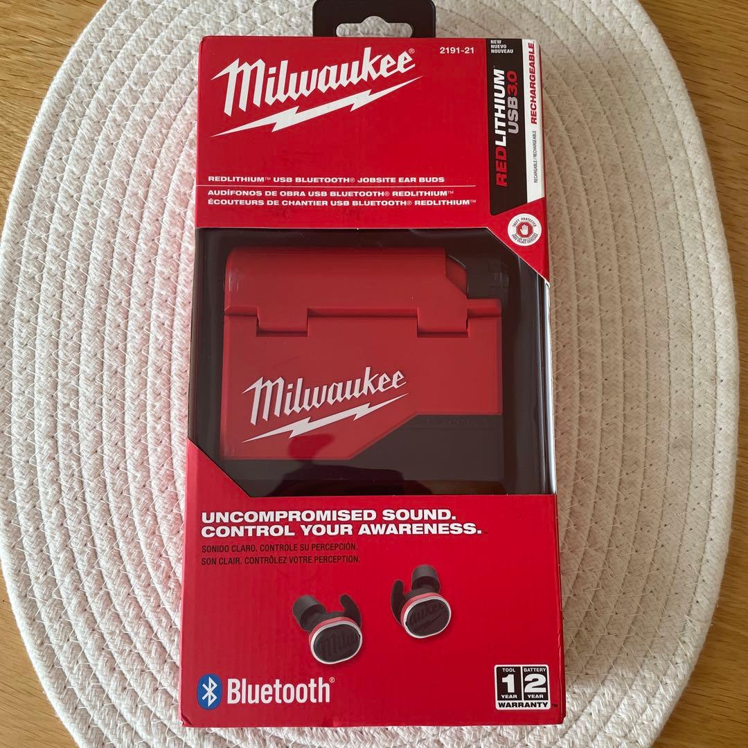 【激レア！】ミルウォーキー Milwaukee ワイヤレスイヤホン イアフォン