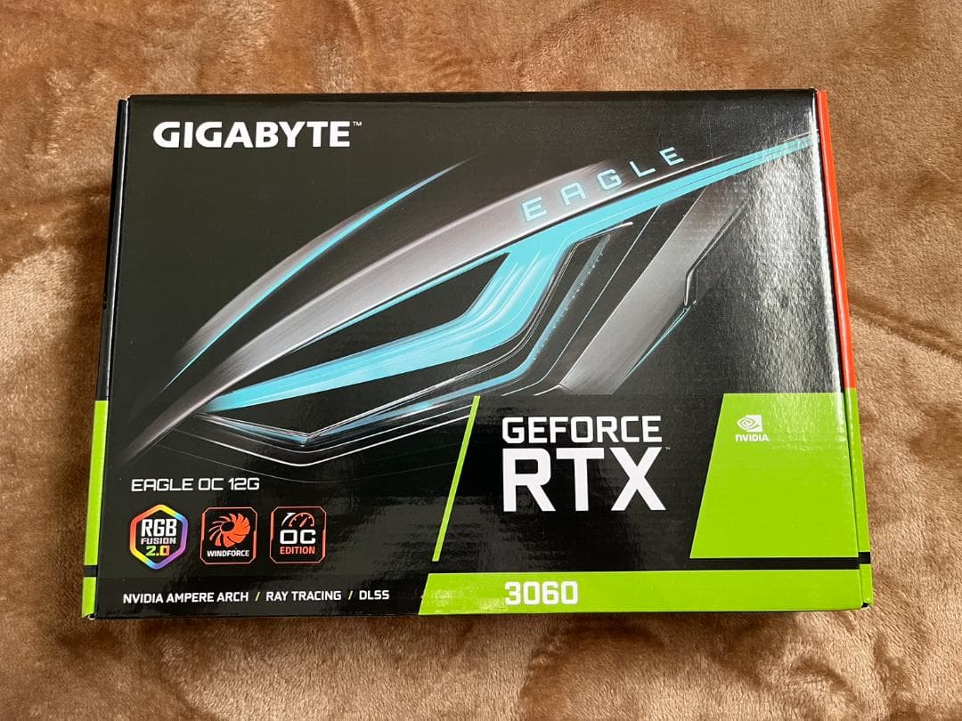 GEFORCE RTX3060 12GB+DEG1+650W電源 動作確認済
