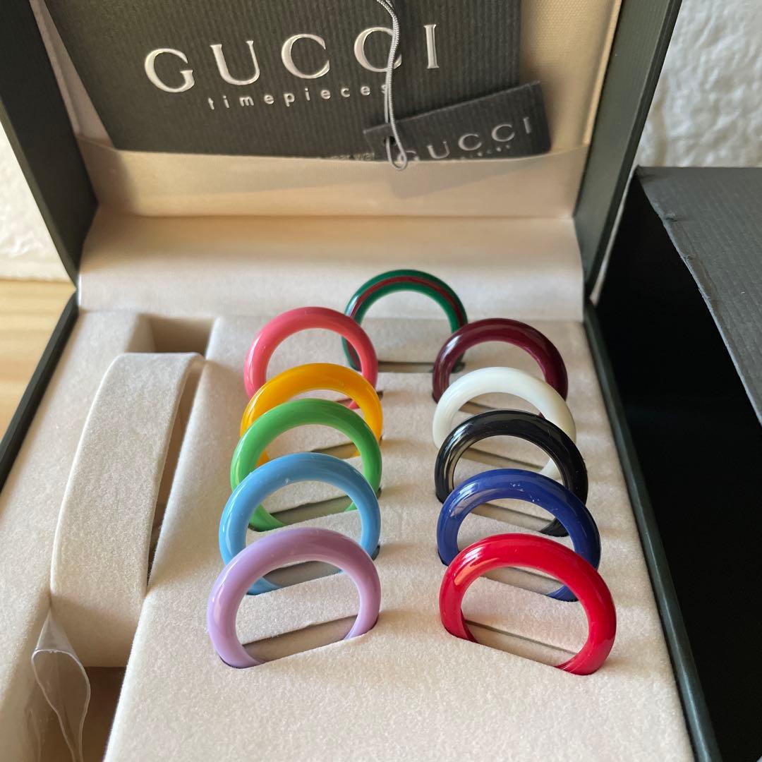 GUCCI グッチ チェンジベゼル 腕時計なし ベゼル・箱のみ　ヴィンテージ