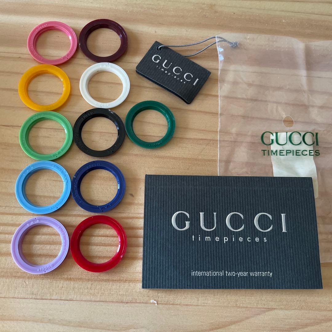 GUCCI グッチ チェンジベゼル 腕時計なし ベゼル・箱のみ　ヴィンテージ