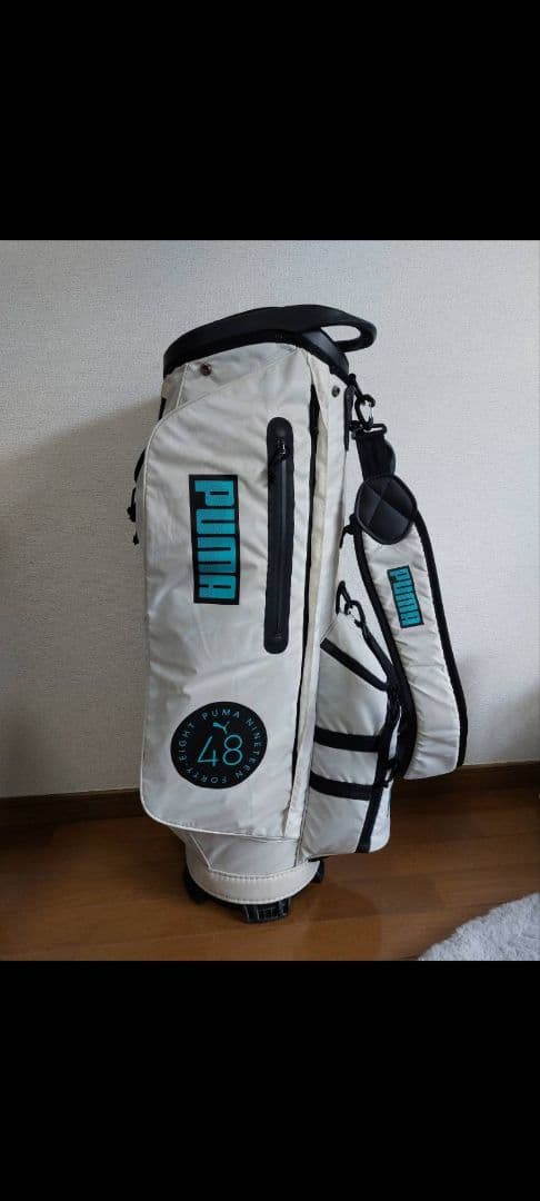 PUMA キャディーバック　ホワイト