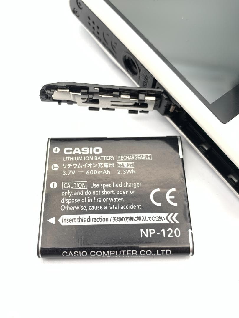 【動作確認済】CASIO EXILIM デジタルカメラ EX-ZS35 ホワイト