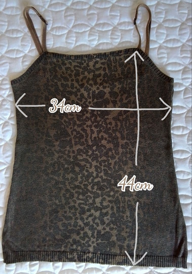 Hysteric Glamour キャミソール アニマル柄 スカル