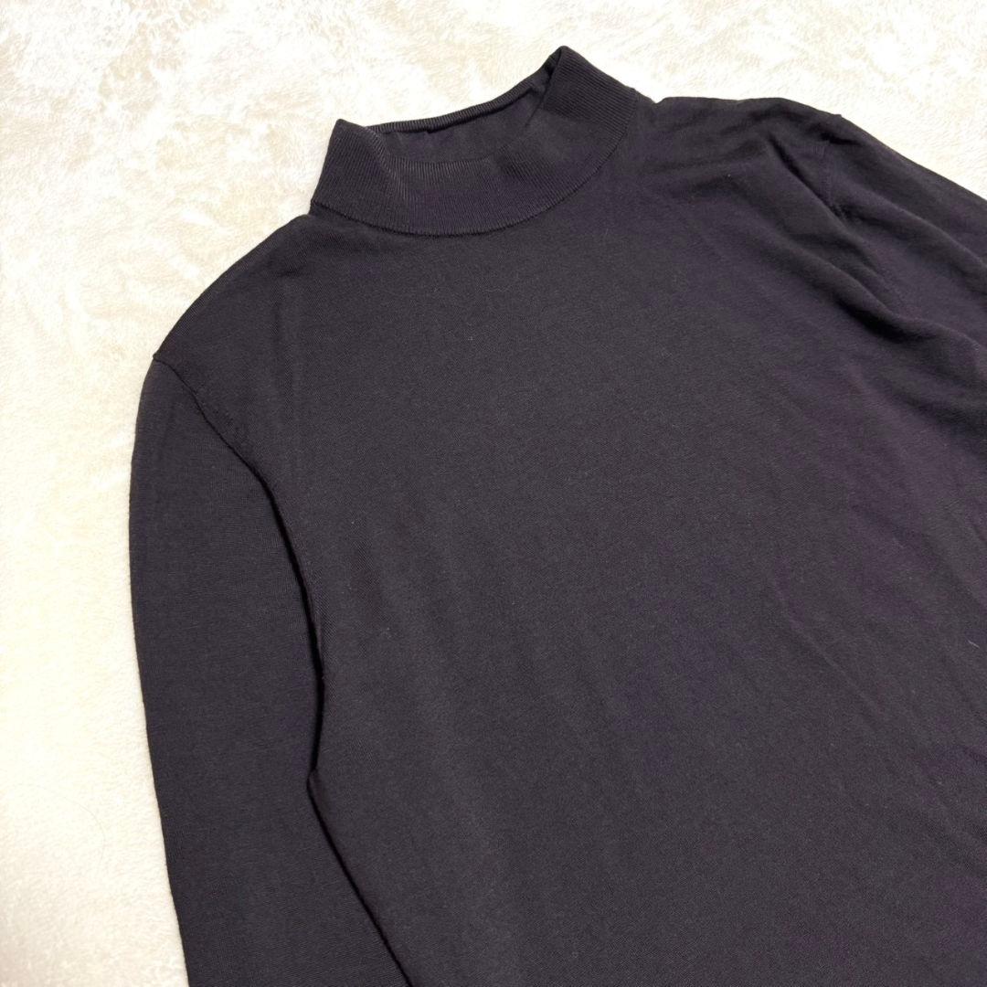 美品 セオリー 2024年 モックネック ニット 高品質 ハイゲージ L