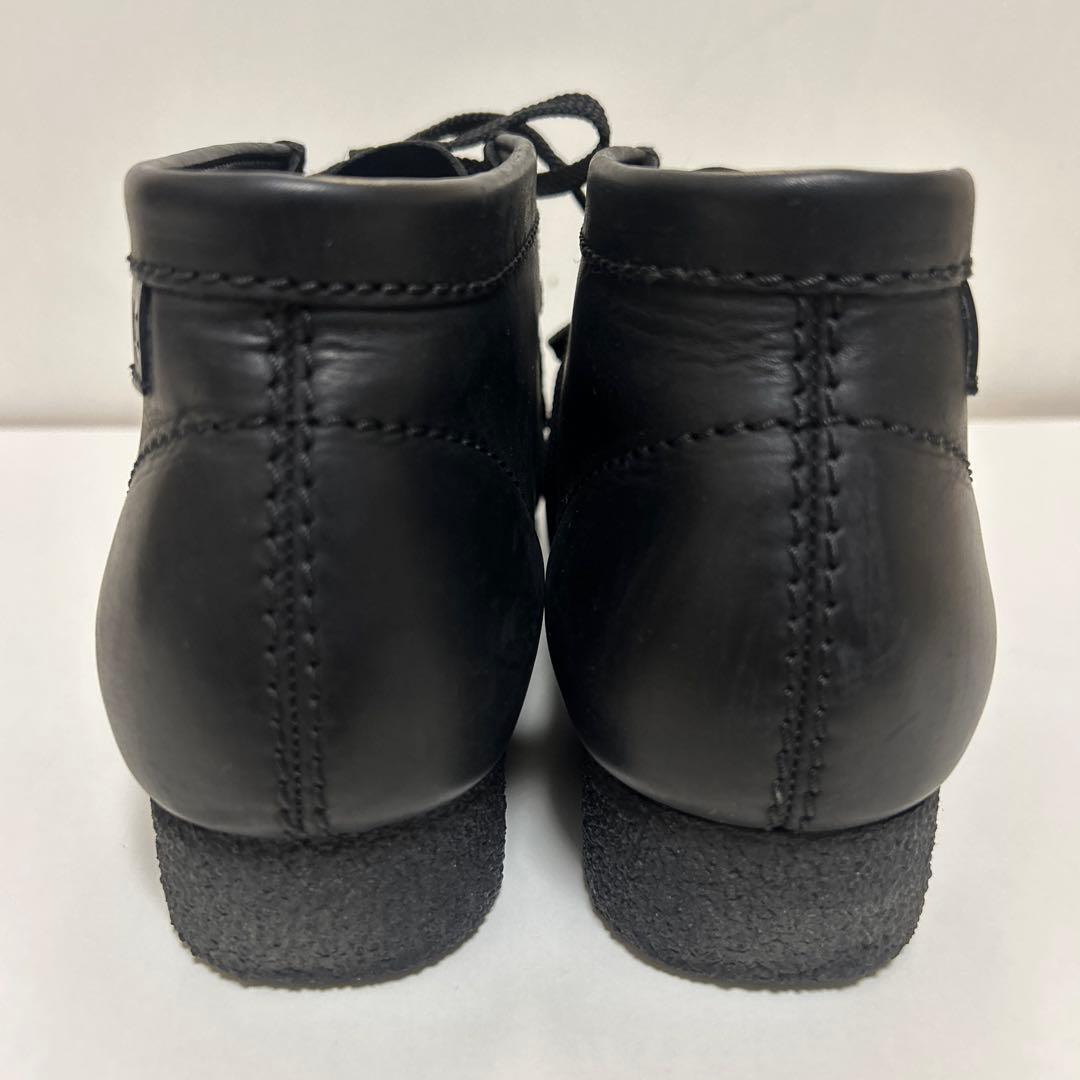 Clarks ワラビーブーツ オールレザー　UK62/1（25cm）ブラック